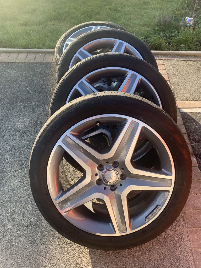 Genuine Mercedes 20” AMG Wheels