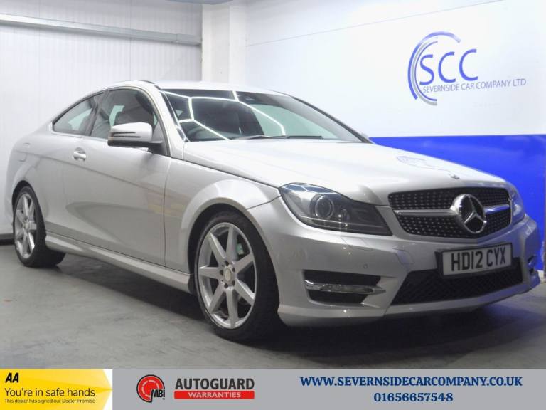 2012 Mercedes-Benz C Class 2.1 C220 CDI BlueEfficiency AMG Sport Coupe 2dr Diesel G-Tronic+ Euro ...