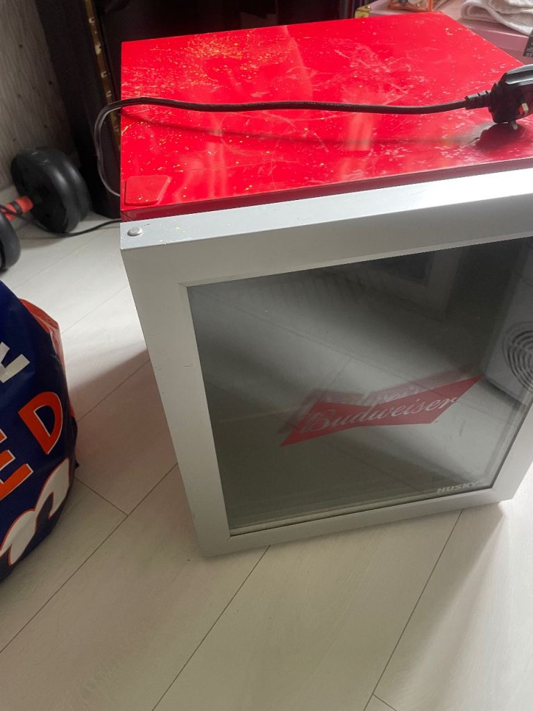 Budweiser fridge