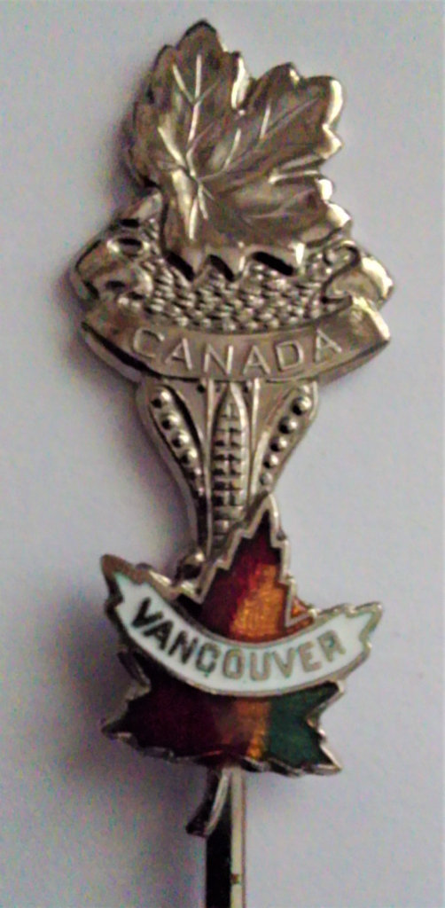 VANCOUVER,CANADA COLLECTIBLE SOUVENIR SPOON