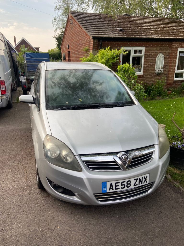 Vauxhall, ZAFIRA, MPV, 2008, Manual, 1796 (cc), 5 doors