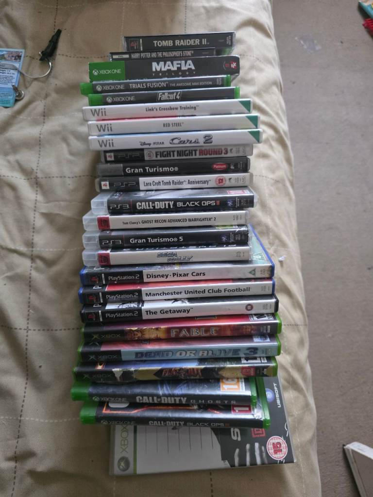 24 console games joblot
