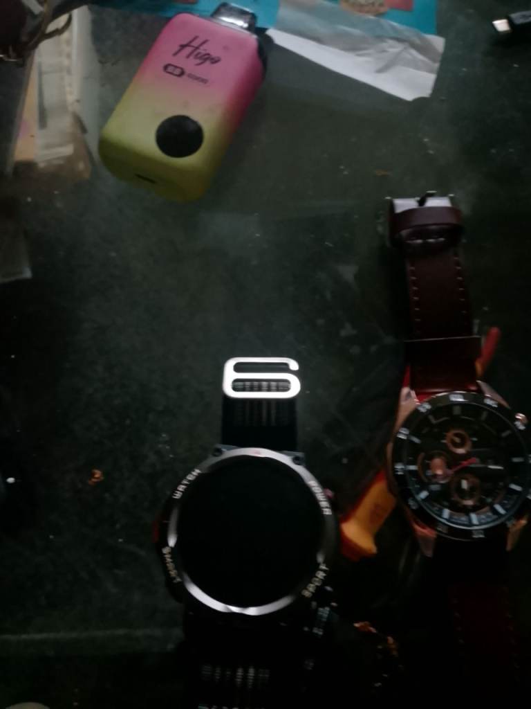 Smartwatch with Black Strap – Good Condition