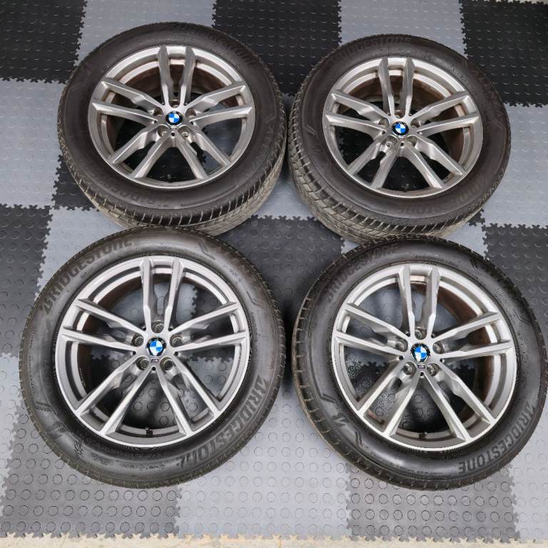 Genuine BMW X3 Style 698M 19" Alloy Wheels 8746987 MSport G01 G02