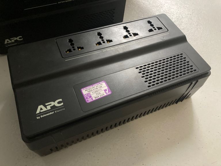 APC by Schneider Electric UPS - BV1000I-MS - Uninterruptible Power Supply 1000VA