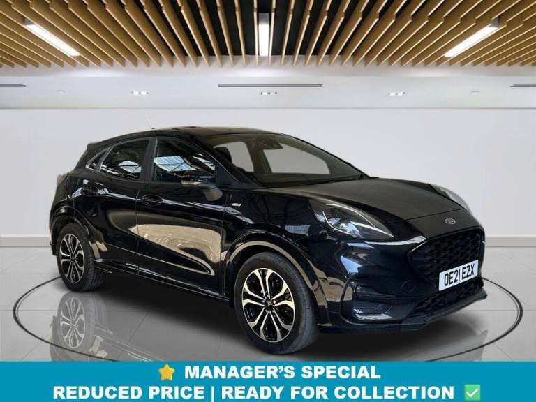 2021 Ford Puma 1.0T EcoBoost MHEV ST-Line SUV 5dr Petrol Manual Euro 6 (s/s) (125 ps) HATCHBACK P...