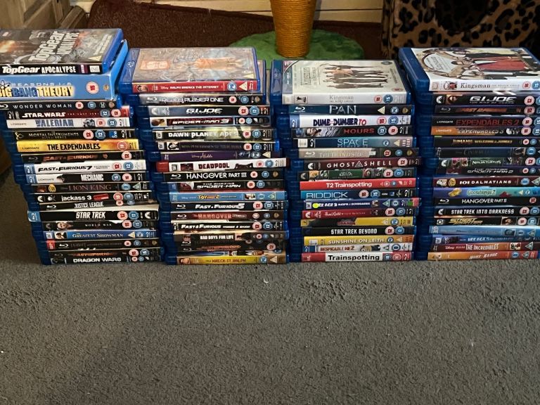 🎬 Blu‑ray Movie & TV Collection for Sale