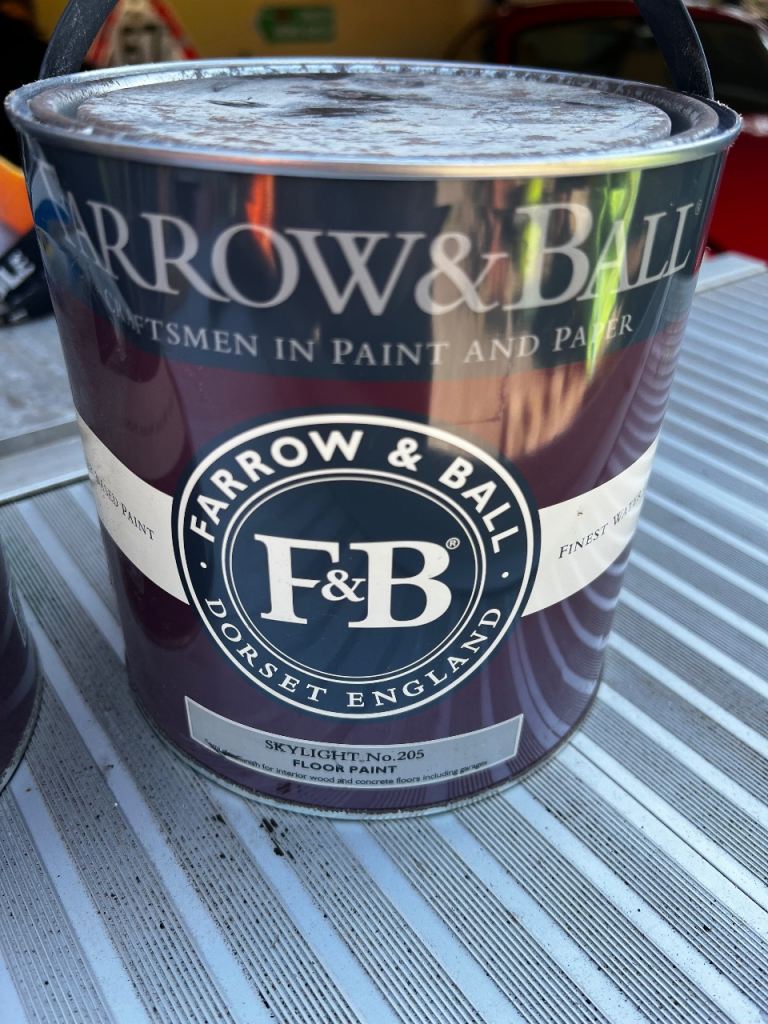 GARAGE Floor paint PLUS wooden and concrete interiors 