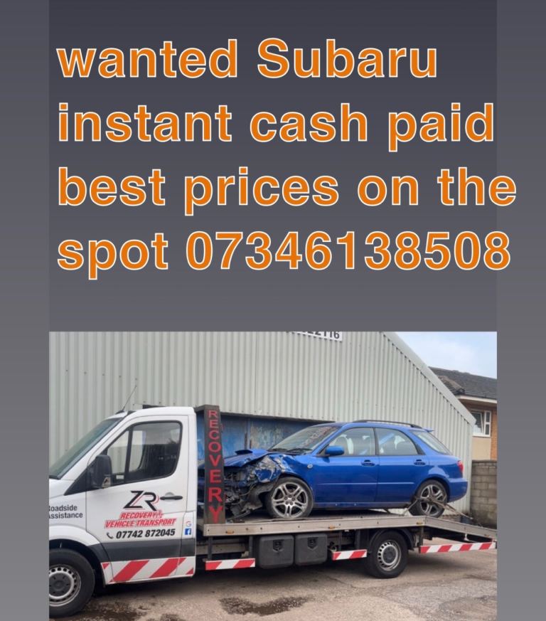 WANTED: JDM Subaru WRX STI – Cash On Collection – We Come To You