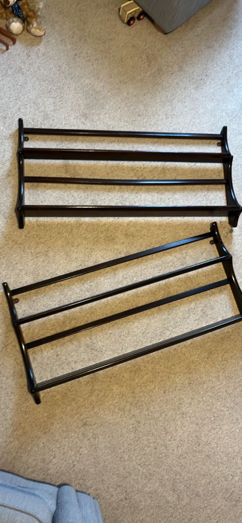 Ercol plate racks / shelves (x2)