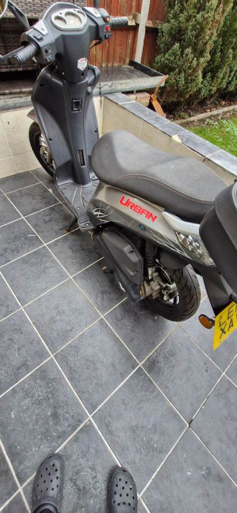 Lexmoto, URBAN, 2019, 125 (cc) sold as seen or for parts