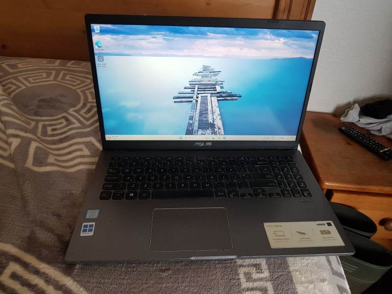 laptop asus x509f windows 11 intel core i7-8565u 1.80ghz 8gen 12g memory 240 ssd hard dr