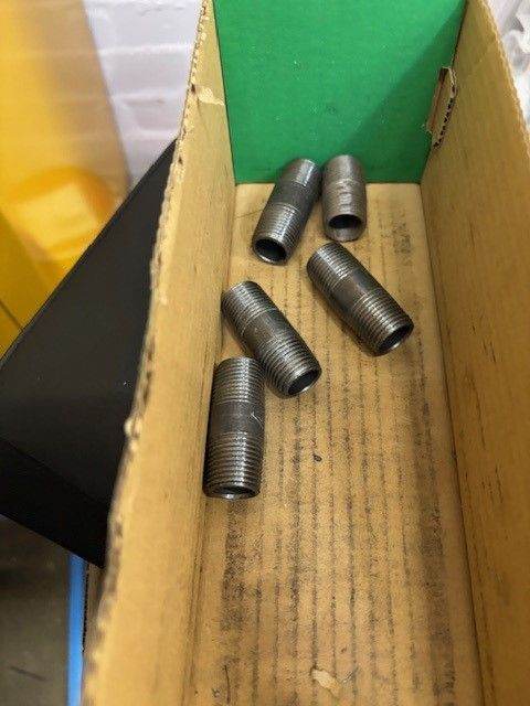 nipple barrel 1/2 x 5