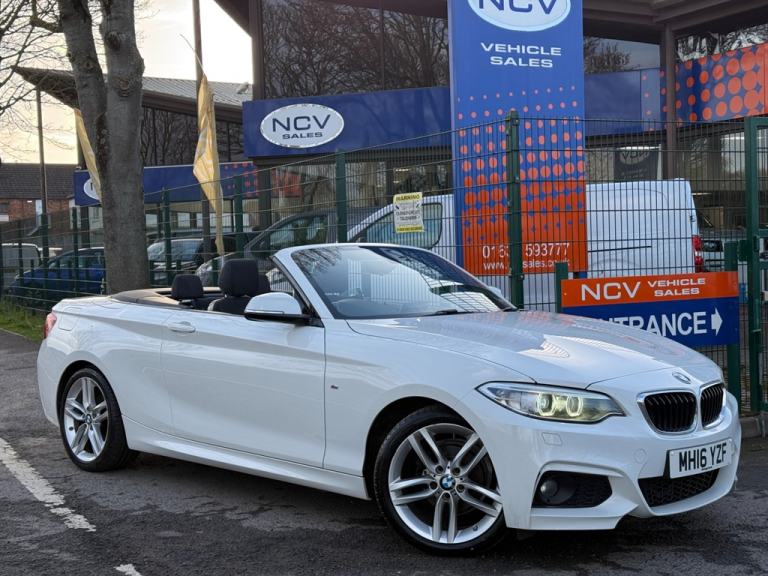 2016 BMW 2 Series 218i M Sport 2dr CONVERTIBLE PETROL Manual