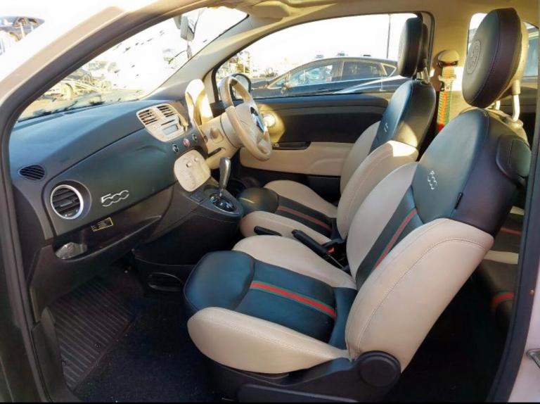 2013 Fiat 500 1.2 byGucci 3dr Dualogic HATCHBACK Petrol Automatic