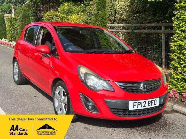 2012 Vauxhall Corsa 1.2i ecoFLEX 16V SXi Euro 5 (s/s) 5dr (A/C) Hatchback Petrol Manual