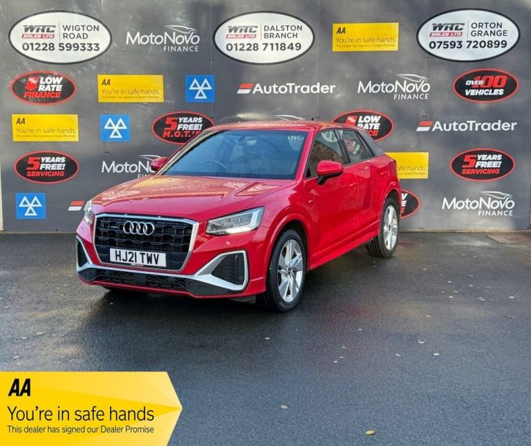 2021 21 AUDI Q2 2.0 TDI 35 S LINE SUV 5DR DIESEL S TRONIC QUATTRO EURO 6 (S/S) (