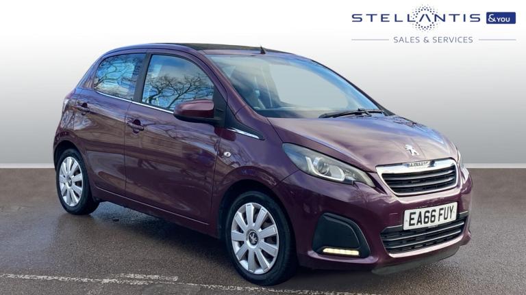 2017 Peugeot 108 1.0 Active Top! 5dr Petrol Manual Euro 6 (68 ps) Hatchback Petrol Manual