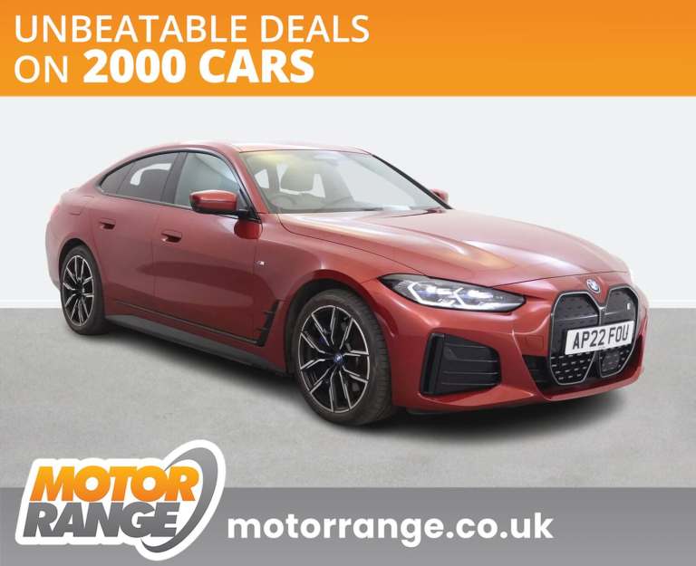 2022 BMW i4 250kW eDrive40 M Sport 83.9kWh 5dr Auto Coupe ELECTRIC Automatic
