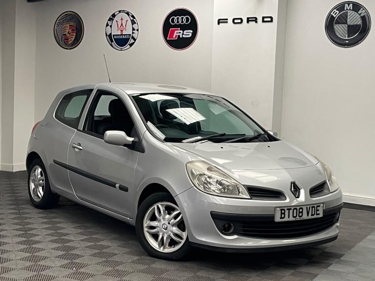 2008 Renault Clio 1.2 16V Expression 3dr HATCHBACK Petrol Manual
