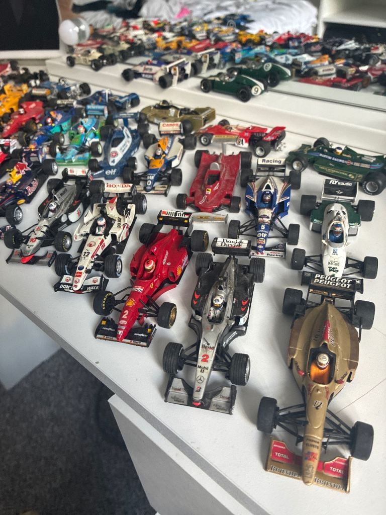 Collection of F1 Model Cars – Good Condition, Various Teams