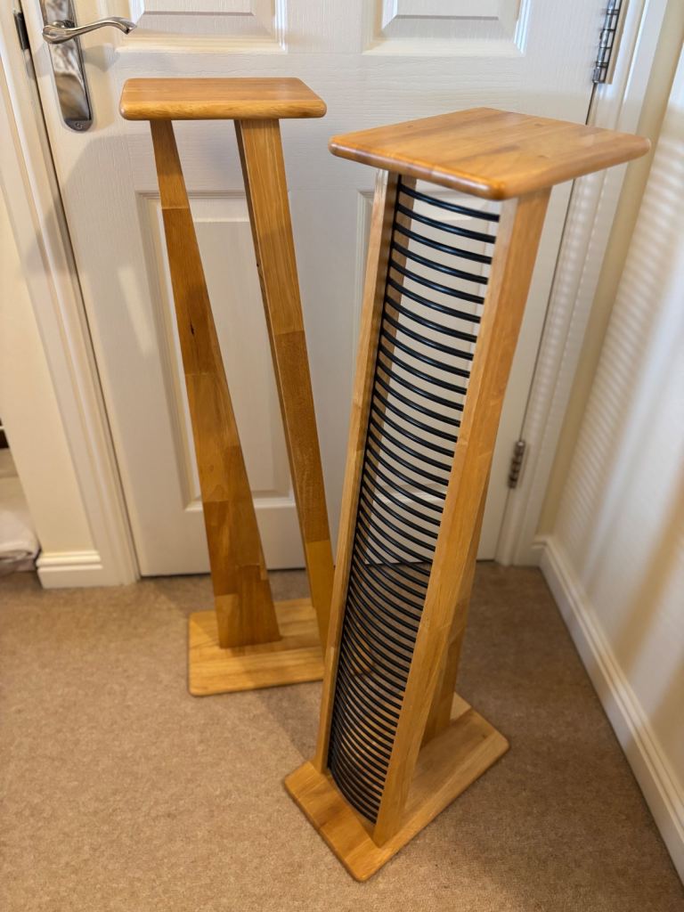 Vintage CD-Holder Wood