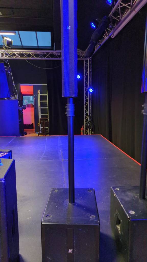 2x KB1/KB1R K-Array - Active Portable Loudspeaker Pair