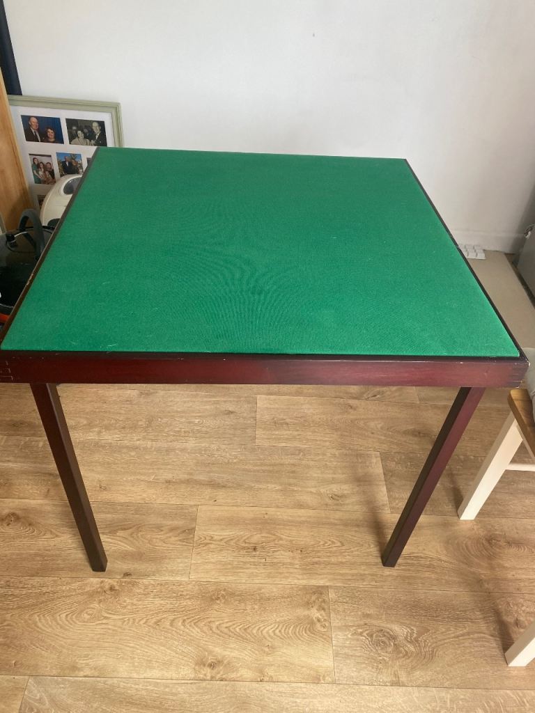 Folding Bridge Table