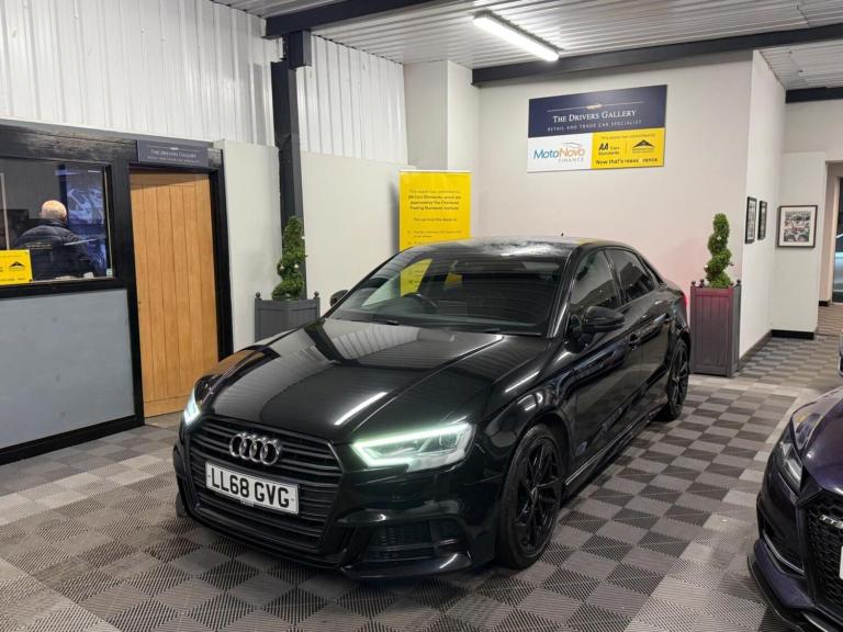 2018 Audi A3 1.0 TFSI 30 Black Edition S Tronic Euro 6 (s/s) 4dr SALOON Petrol Automatic