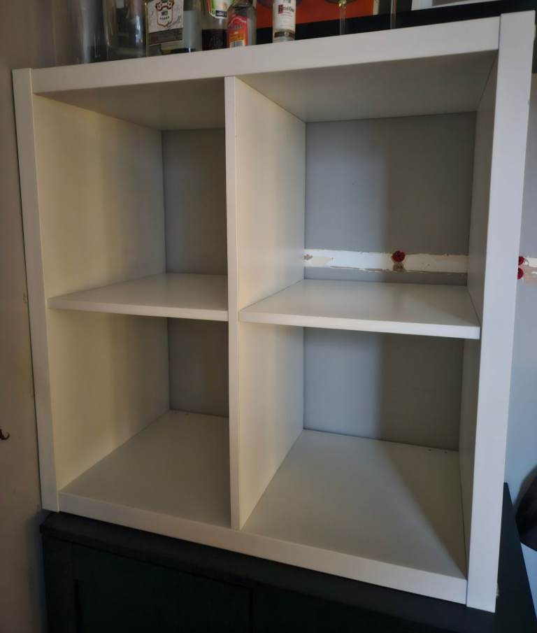 Ikea storage unit - white