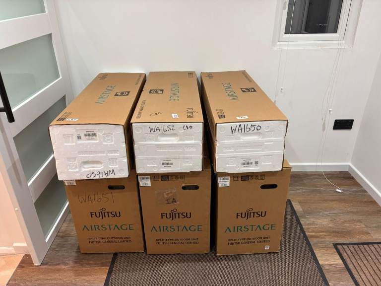 Brand new Fujitsu General Airstage split AC units X 3