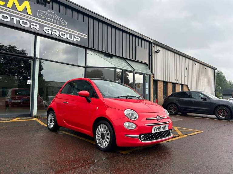 2018 Fiat 500 1.2 500 Lounge 3dr Hatchback Petrol Manual