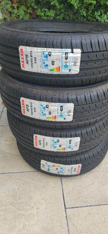 Maxxis 195 65 15 hp5 tyres X 4 New - A rating for wet grip performance