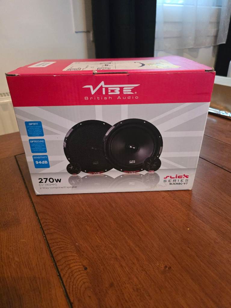 Vibe speakers SLICK6C-V7 brand new 