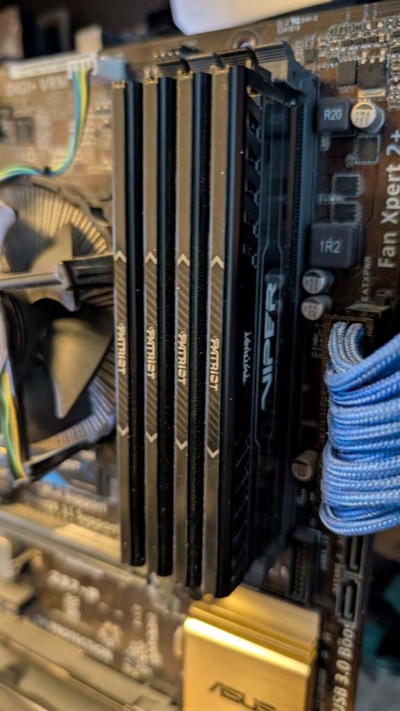 16gb (4x4) DDR3 memory