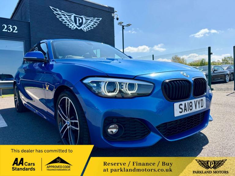 2018 BMW 1 Series 1.5 118i M Sport Shadow Edition Hatchback 3dr Petrol Manual Euro 6 (s/s) (1 Hat...