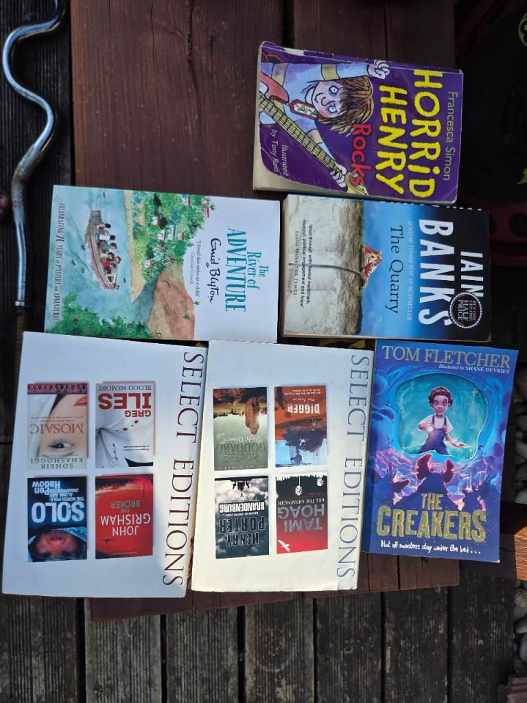 6 books 