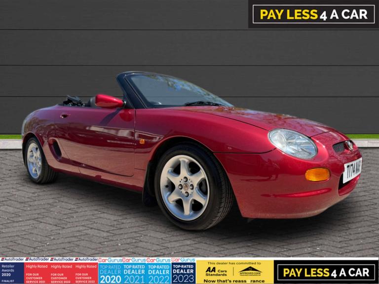 1999 MG MGF 1.8i Convertible 2dr Petrol Manual (178 g/km, 118 bhp) Convertible Petrol Manual