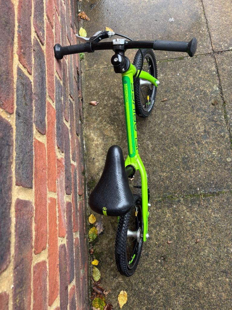 ISLABIKES Balance Bike – Green, Good Condition, £60.00 for Sale in ...