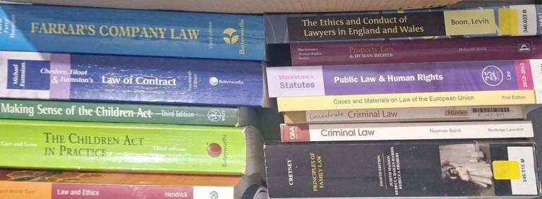 Bundle LAW degree books 