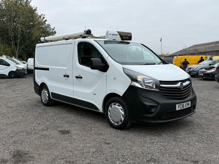 2016 Vauxhall Vivaro 2900 1.6CDTI 90PS ecoFLEX H1 Van, Euro 6 , No VAT PANEL VAN Diesel Manual