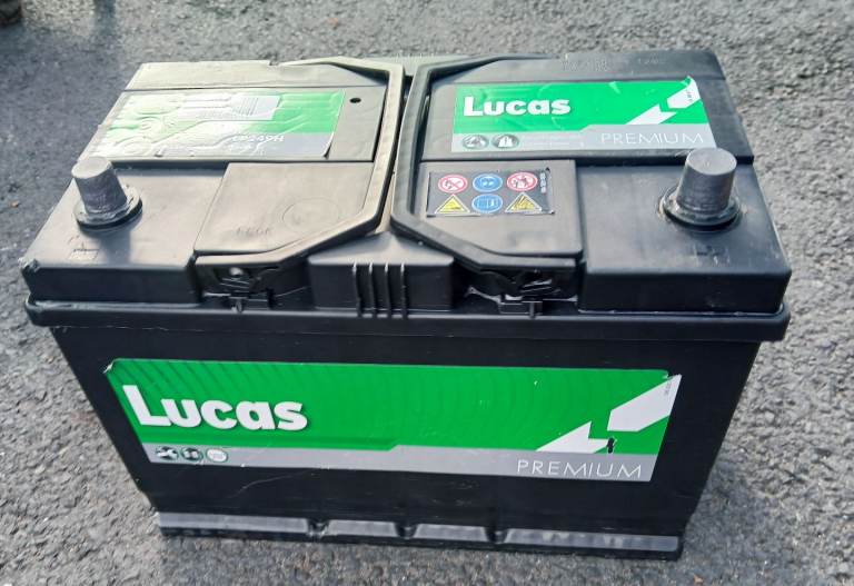 12V CAR,VAN,4X4 BATTERY. HEAVY DUTY LUCAS PREMIUM LP249H, 91AH 740A (not for s/start models) £35