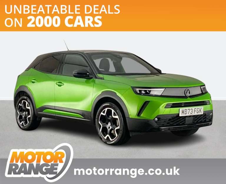 2023 Vauxhall Mokka 1.2 Turbo 136 Ultimate 5dr Crossover/SUV PETROL Manual