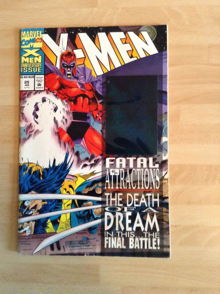 image for Marvel Comics X Men Anniversary Issue Fatal Attractions Vol 1 #25 1993