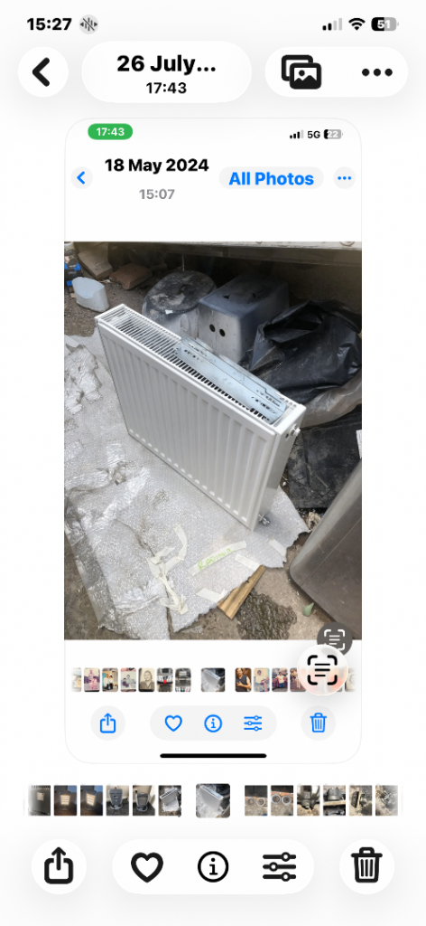 60/50cm new radiator 