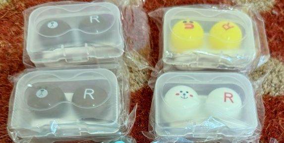 Contact Lens Cases £3 each or all 4 for £10.