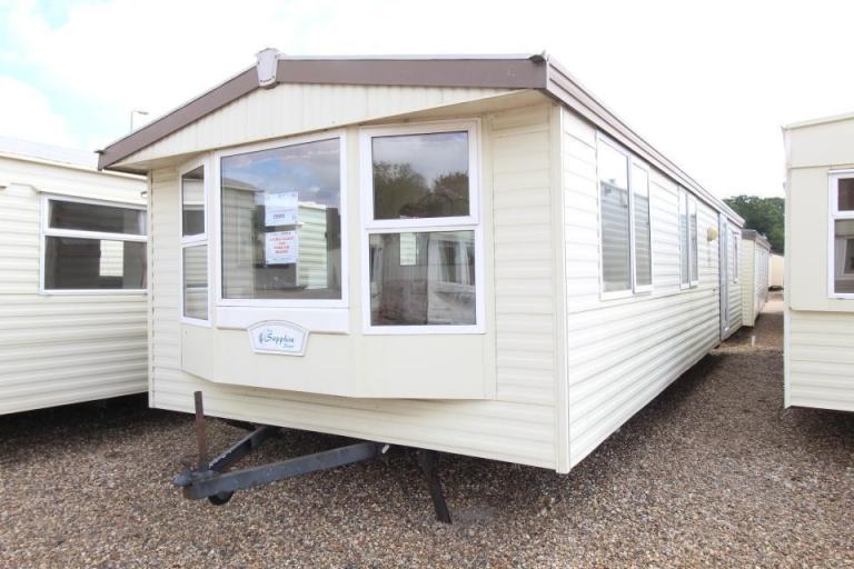 Static Caravan Mobile Home Atlas Sapphire 35x12ft 2 Beds SC9443