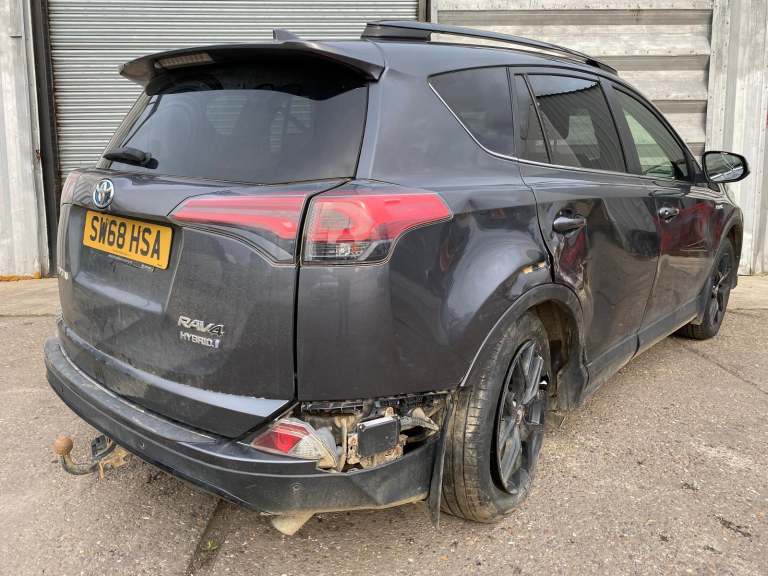 2019 68 REG TOYOTA RAV4 AUTO EXCEL VVT HYBRID DAMAGED REPAIRABLE SALVAGE