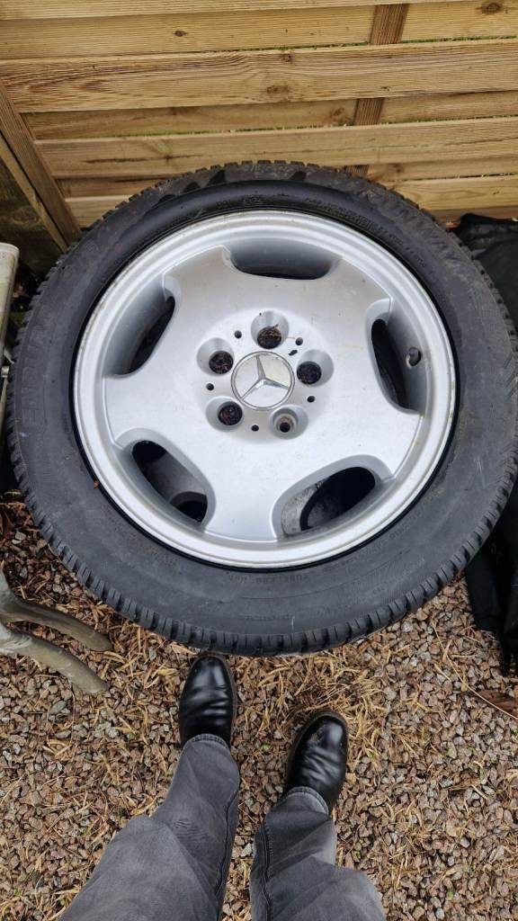 Merc Alloys & Enduro Tyres x 4 - For CLK