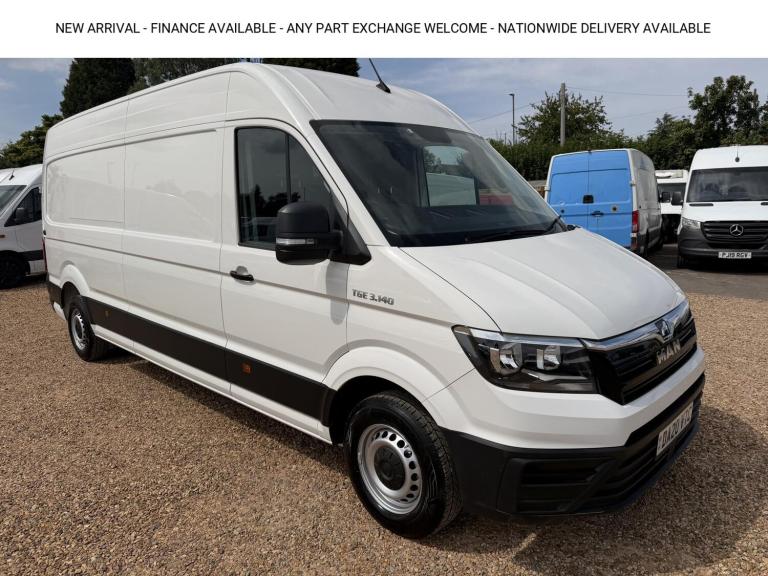 2020 MAN TGE 2.0 3140d Panel Van 5dr Diesel Manual FWD LWB High Roof Euro 6 (s/s) (140 p Panel Va...